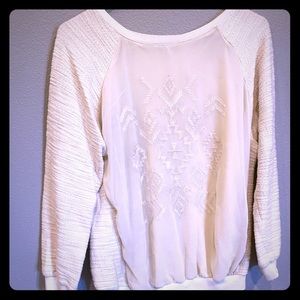 White sweater